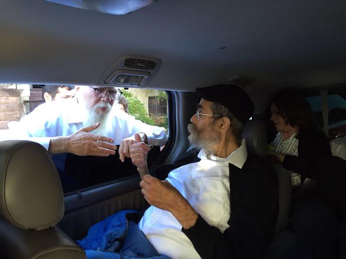 Rabbi Ceitlin z"l Speaks With Rabbi Lider